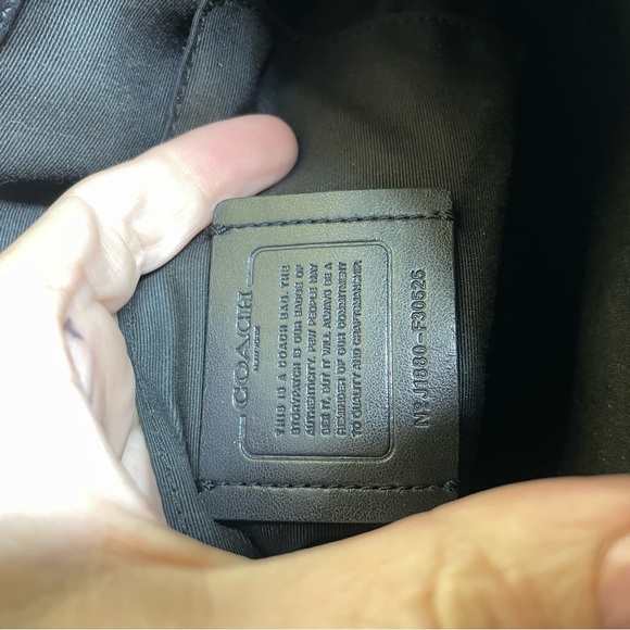 Coach Faye Convertible Pebbled Leather Backpack - Picture 16 of 16